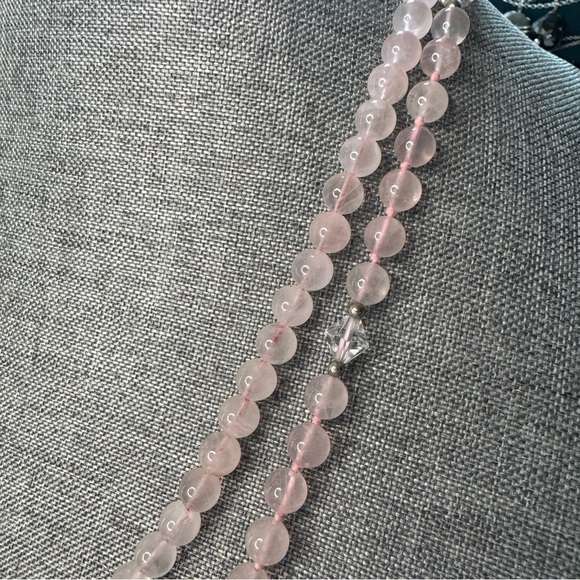 Vintage Rose Quartz Necklaces - Picture 4 of 6